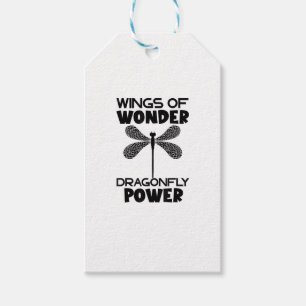 Nature Insect Dragonflies Power Wings Of Wonder Dr Gift Tags