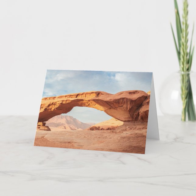 Nature Inspirations Wadi Rum Valley, Jordan Cards (Front)