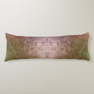 Nature Inspired Abstract Alcohol Ink  Body Cushion