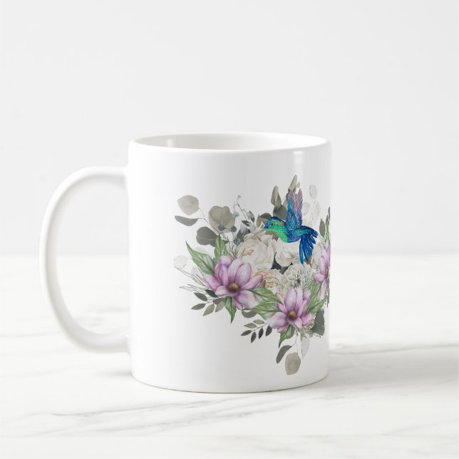 Nature-Inspired Art Print Coffee Mug (Left)