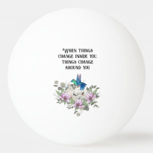 Nature-Inspired Art Print Ping Pong Ball