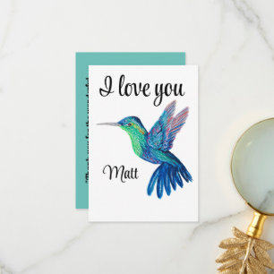 Nature-Inspired Art Print Thank You Card