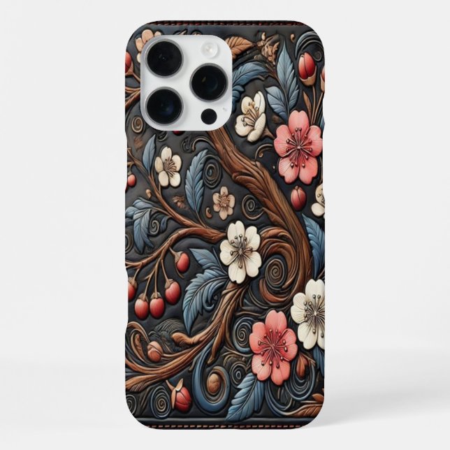 Nature-Inspired Cherry Blossom Display iPhone Case (Back)