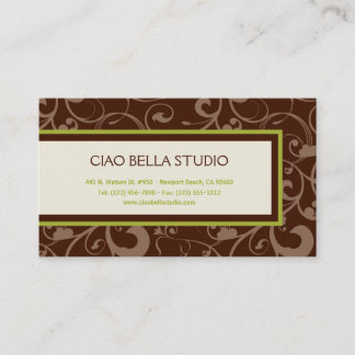 Nature-Inspired Elegance Business Card