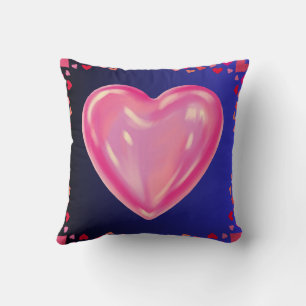 Nature-inspired home décor, Spring blossom pillow. Cushion