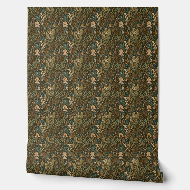 Nature-Inspired Pattern Wallpaper (Unrolling)