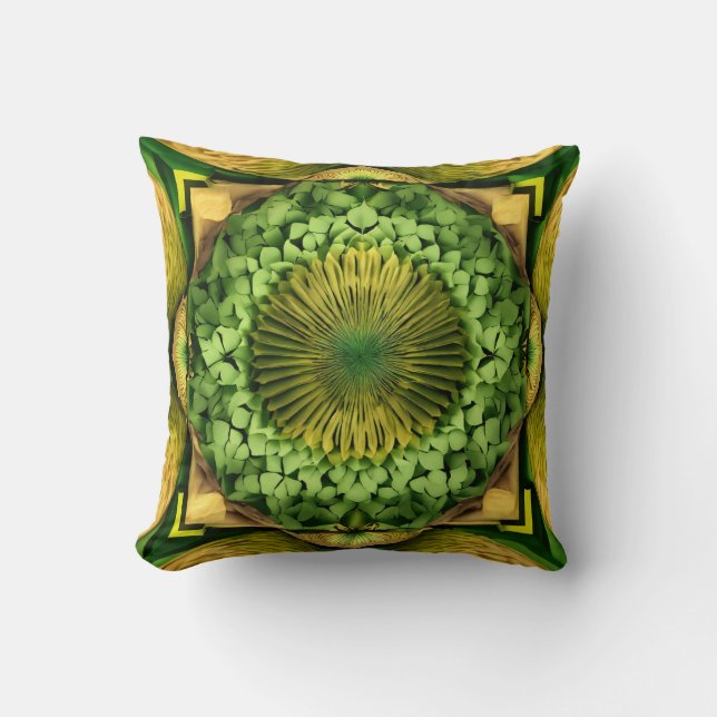 Nature-Inspired Textures and Patterns in Design Cushion (Front)