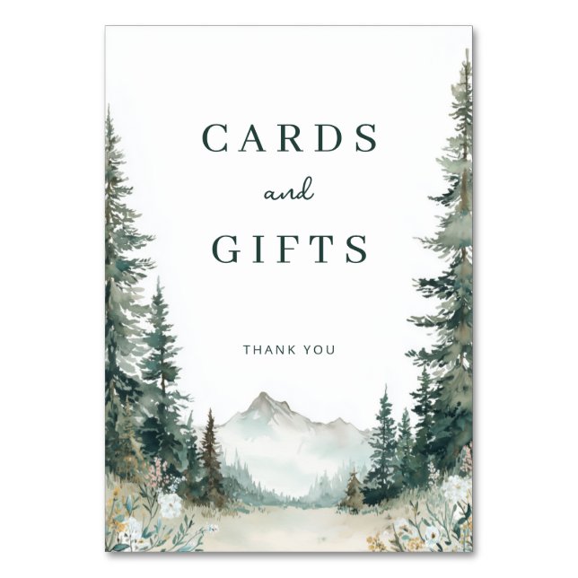 Nature-Inspired Thank You Card (Front)