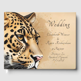 Nature-inspired wedding theme guest book
