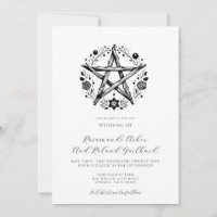 Nature Inspired Wood Star Wedding