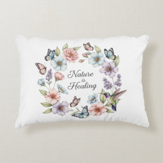 "Nature is Healing " Decorative Cushion