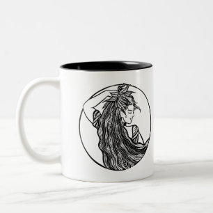 Nature is my Church Druid Goddess                  Two-Tone Coffee Mug
