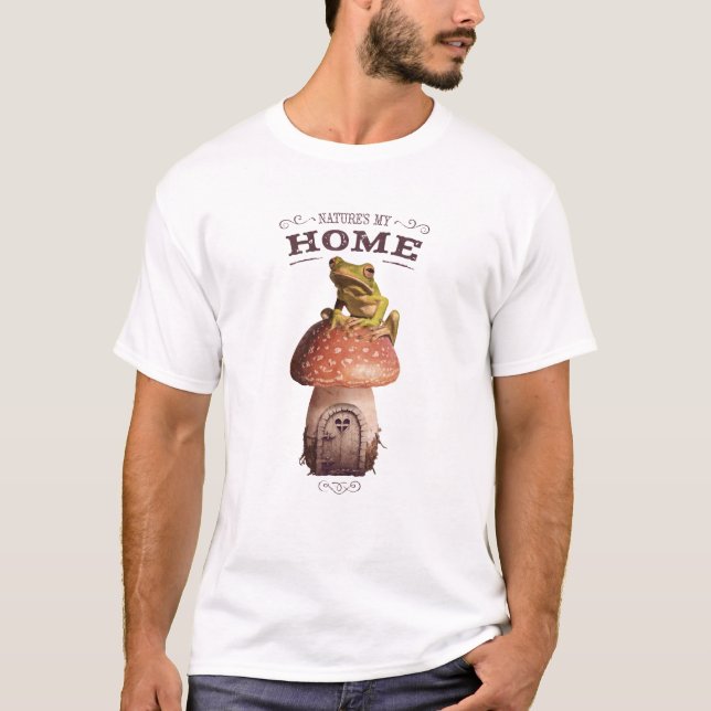 Nature is my Home Frog T-Shirt (Front)