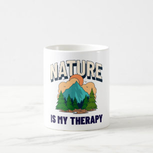 Nature Is My Therapy Coffee Mug