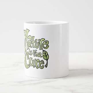 Nature is the Cure Large Coffee Mug