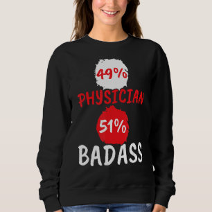 Nature Itself Is The Best Physician Doctor Medicin Sweatshirt
