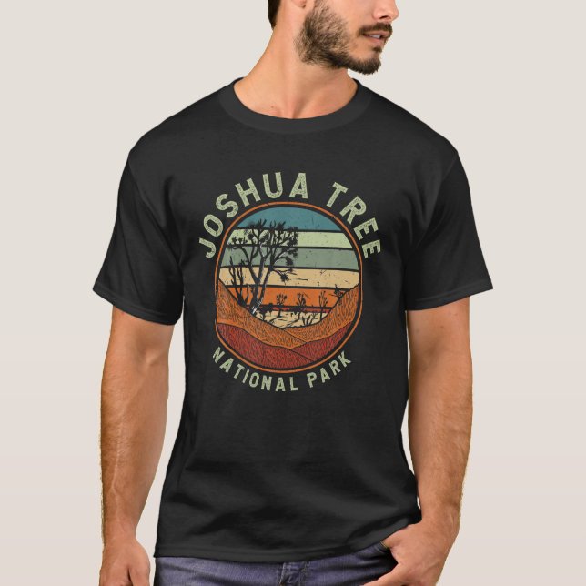 Nature Joshua Tree National Park Vacation T-Shirt (Front)