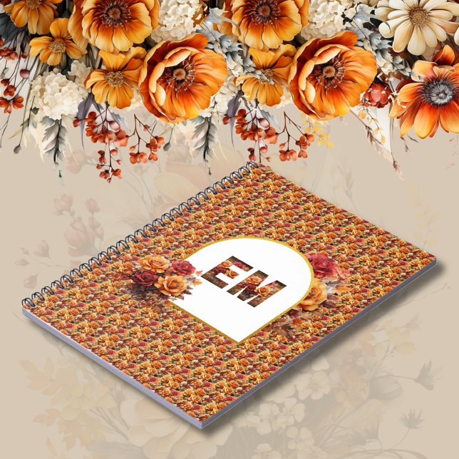 Nature Journal, Mindfulness, Dream Diary, Monogram Notebook (Creator Uploaded)