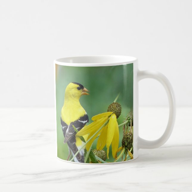 Nature Journey Goldfinch Mug (Right)