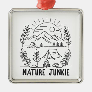 Nature Junkie Metal Tree Decoration