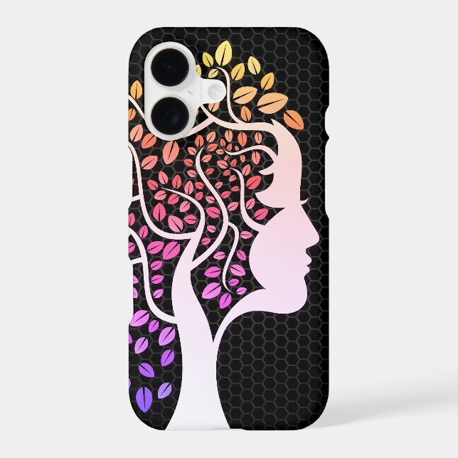 Nature Lady - Sunset Edition  iPhone Case (Back)