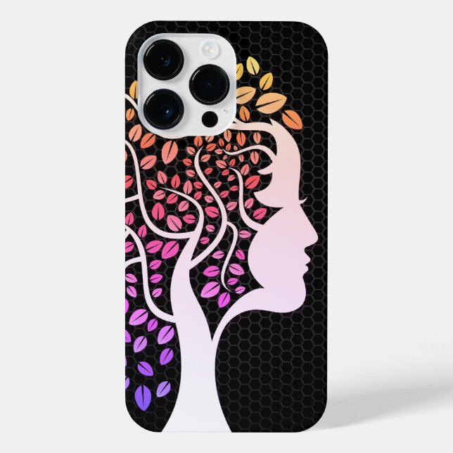 Nature Lady - Sunset Edition  iPhone Case (Back)