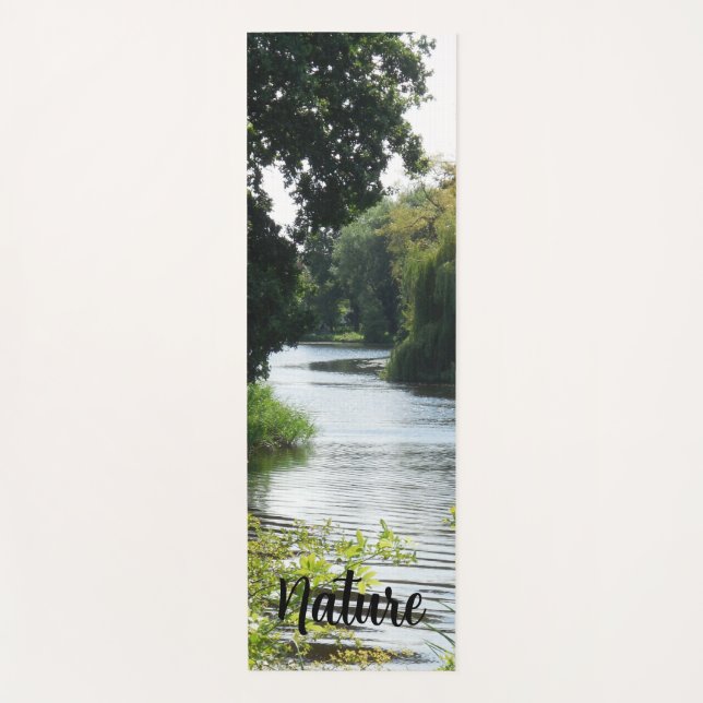 Nature lake yoga mat (Front)