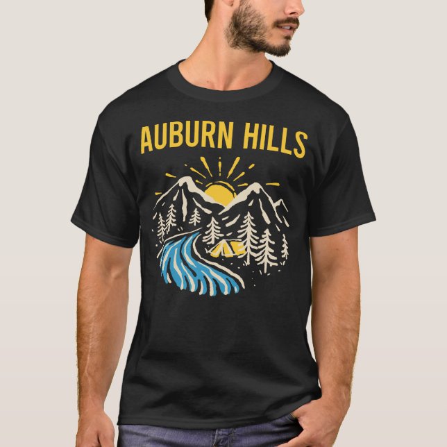 Nature Landscape Auburn T-Shirt (Front)