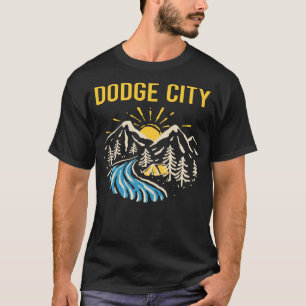 Nature Landscape Dodge City T-Shirt
