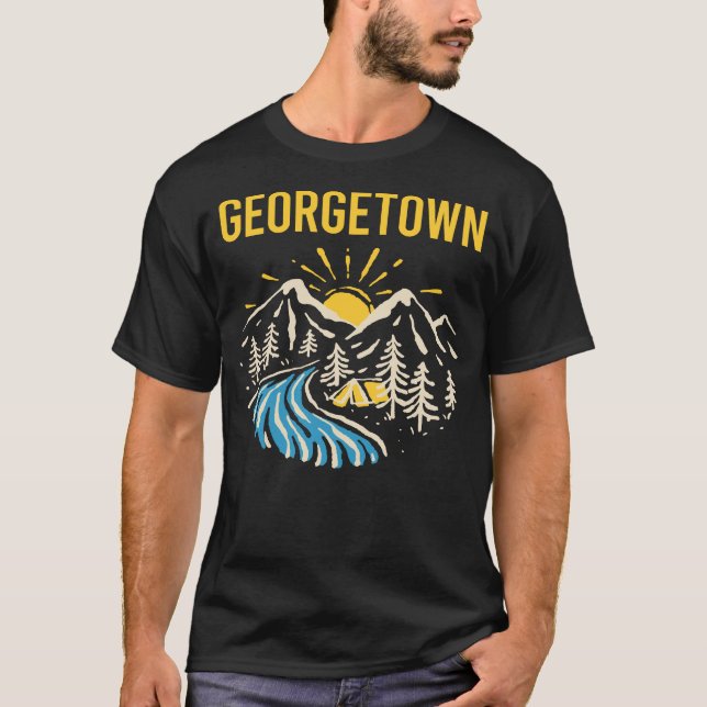 Nature Landscape Georgetown T-Shirt (Front)