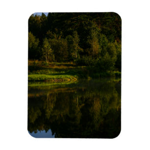 Nature Landscape Lake Scenery Canal Trees Magnet