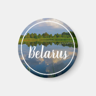 Nature Landscape Lake Sky Belarus Magnet