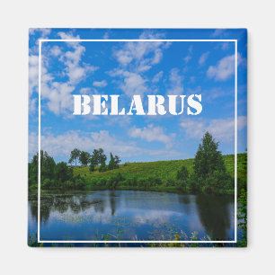 Nature Landscape Lake Sky Belarus Magnet