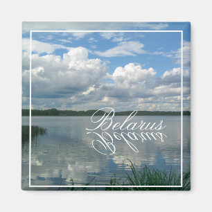Nature Landscape Lake Sky Belarus Magnet