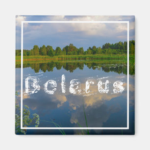 Nature Landscape Lake Sky Belarus Magnet