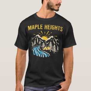 Nature Landscape Maple Heights T-Shirt