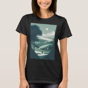 Nature Landscape Minimalist T-Shirt