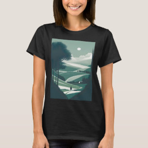 Nature Landscape Minimalist T-Shirt