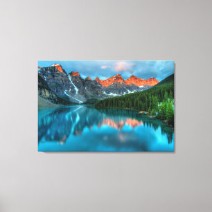Nature Landscape mountains Scenery Canvas Print