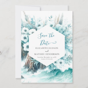 Nature Landscape Nautical Wedding Save The Date