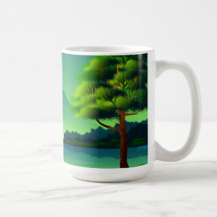 Nature Landscape Painting Artwork Coffee Mug