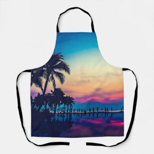 Nature Landscape Pool Palm Trees-25925 Apron