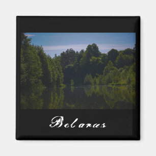 Nature Landscape Scenery Canal Sky Belarus Magnet