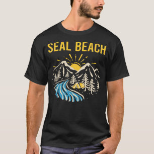 Nature Landscape Seal Beach T-Shirt