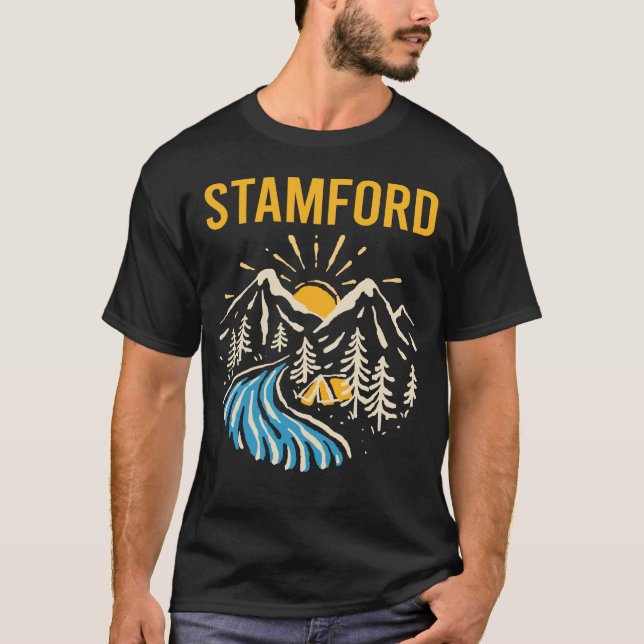 Nature Landscape Stamford T-Shirt (Front)