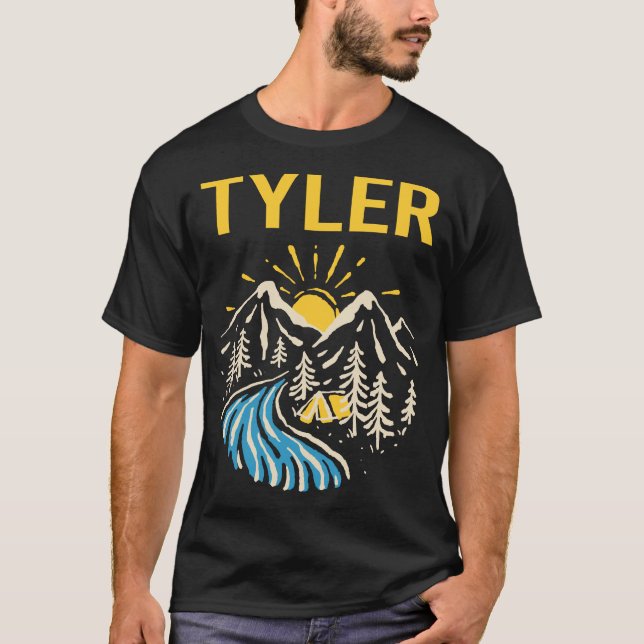 Nature Landscape Tyler T-Shirt (Front)