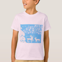 Nature Landscapes Seasons Winter Snowflake Deer