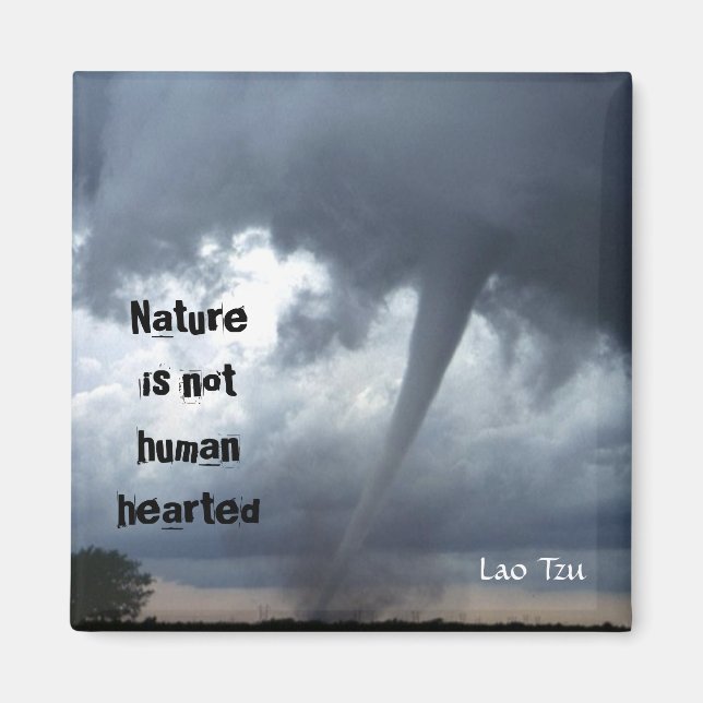 Nature Lao Tzu Quote Magnet (Front)