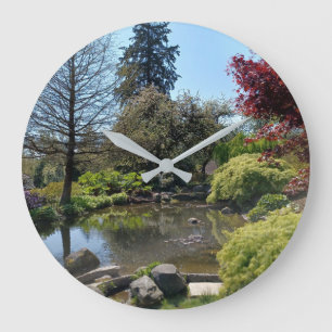 Nature Large Clock
