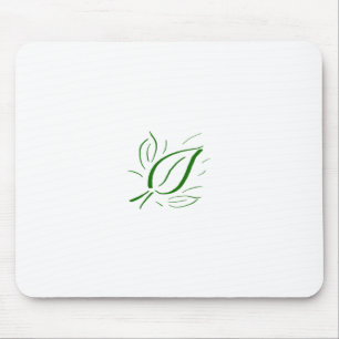 Nature Leaf Green Mini - Mouse Mat